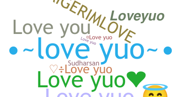 Takma ad - Loveyuo