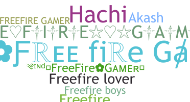 Takma ad - Freefiregamer