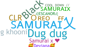 Takma ad - SamuraiX