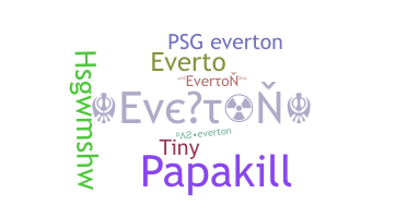 Takma ad - Everton