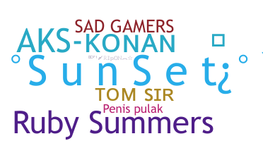 Takma ad - SadGamers