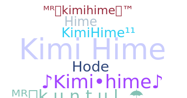 Takma ad - Kimihime