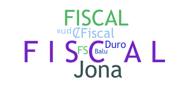 Takma ad - Fiscal