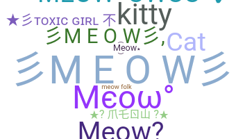 Takma ad - meow