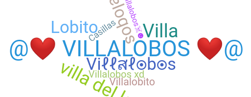 Takma ad - Villalobos