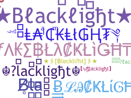 Takma ad - Blacklight