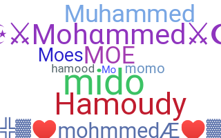 Takma ad - Mohammed