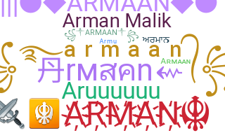 Takma ad - Armaan