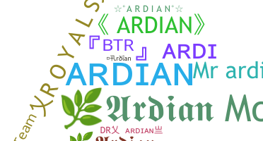 Takma ad - Ardian