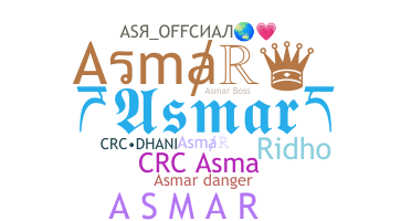 Takma ad - Asmar