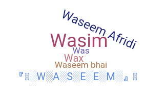 Takma ad - Waseem