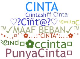 Takma ad - Cinta