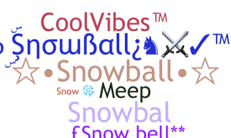 Takma ad - Snowball