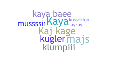 Takma ad - Kaya