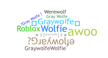 Takma ad - graywolfe