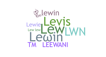 Takma ad - Lewin