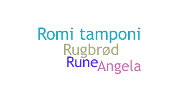 Takma ad - Rune