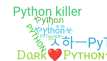 Takma ad - Python