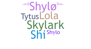 Takma ad - Shylo