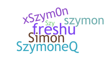 Takma ad - Szymon