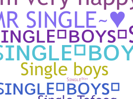 Takma ad - singleboys