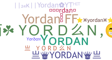 Takma ad - Yordan