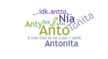 Takma ad - Antonia