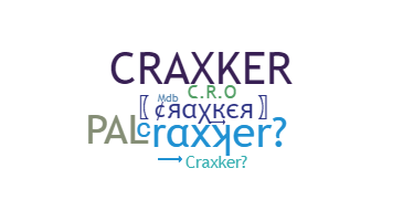 Takma ad - Craxker
