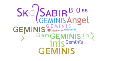 Takma ad - geminis