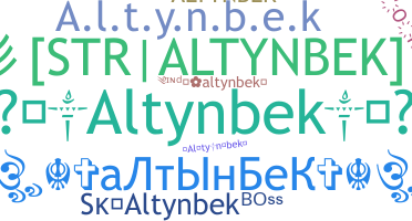 Takma ad - Altynbek
