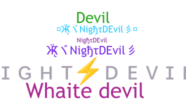 Takma ad - Nightdevil