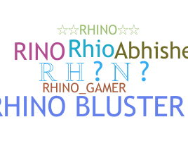 Takma ad - Rhino