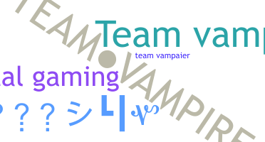 Takma ad - TeamVampire