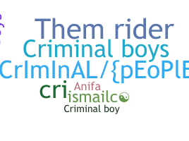Takma ad - Criminalboys