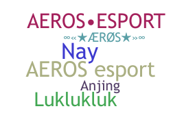 Takma ad - Aeros