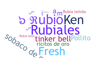 Takma ad - Rubio