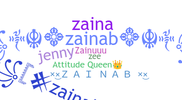 Takma ad - Zainab