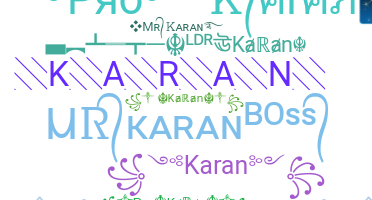 Takma ad - Karan