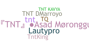 Takma ad - TNTRacers