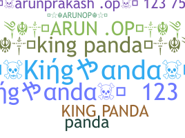 Takma ad - KingPanda