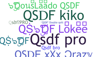 Takma ad - QSDF