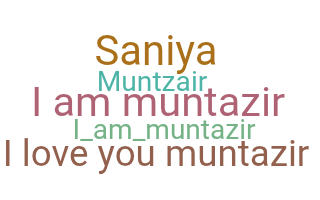 Takma ad - Muntazir