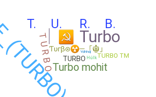 Takma ad - Turbo