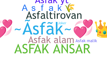 Takma ad - Asfak