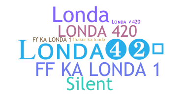 Takma ad - LONDA420