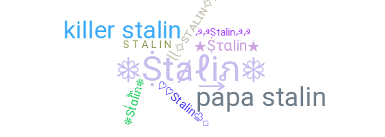 Takma ad - Stalin