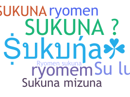 Takma ad - Sukuna