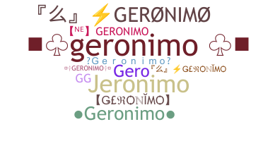 Takma ad - Geronimo