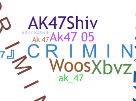 Takma ad - Ak47criminal