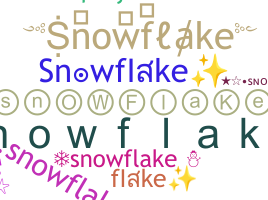 Takma ad - Snowflake